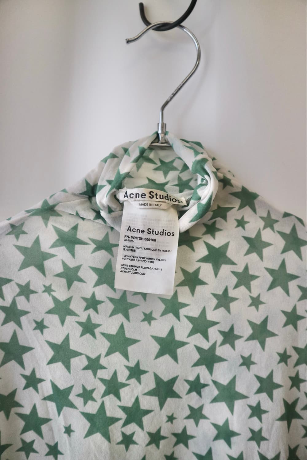 Acne Studios star print turtleneck 상품이미지3