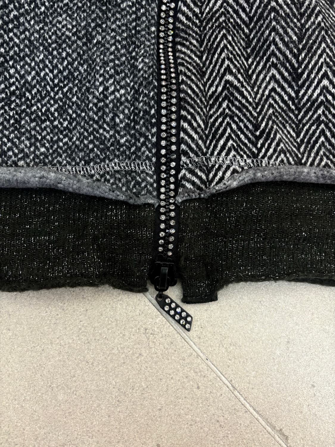 펑크 스컬 큐빅 투웨이 자켓 상품이미지7