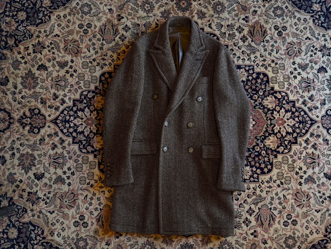 엔리코 포르미꼴라 더블브레스티드 코트 남성100 상품이미지1