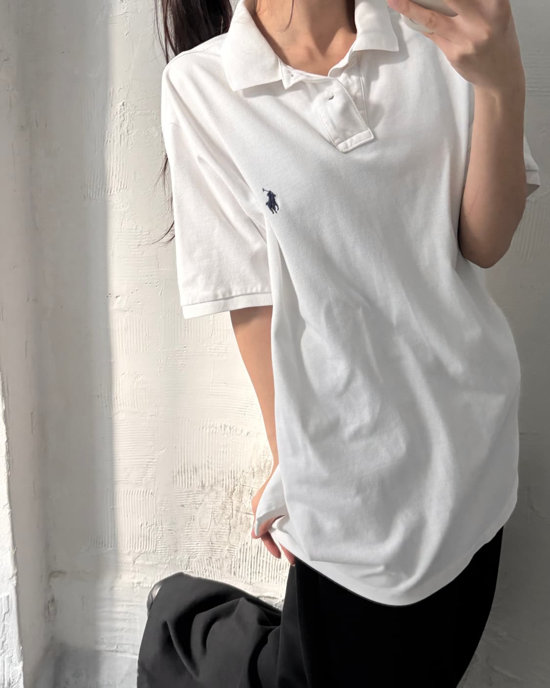 Polo 폴로 랄프로렌 신형 화이트컬러 PK카라티  상품이미지2