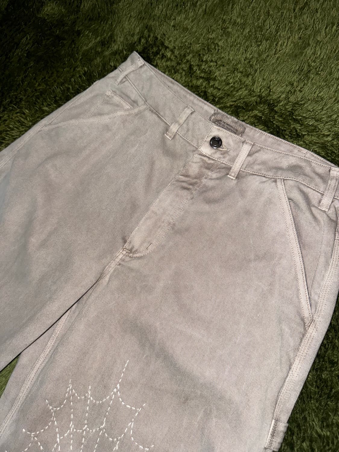 [L] 나이키 라이프 스파이더 웹 사시코 커스텀 카펜터 팬츠 상품이미지2