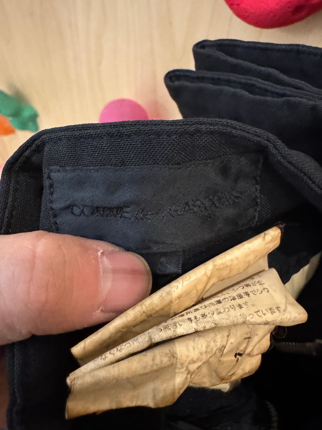 꼼데가르송. 폴딩. 팬츠. 쇼츠. S 상품이미지4