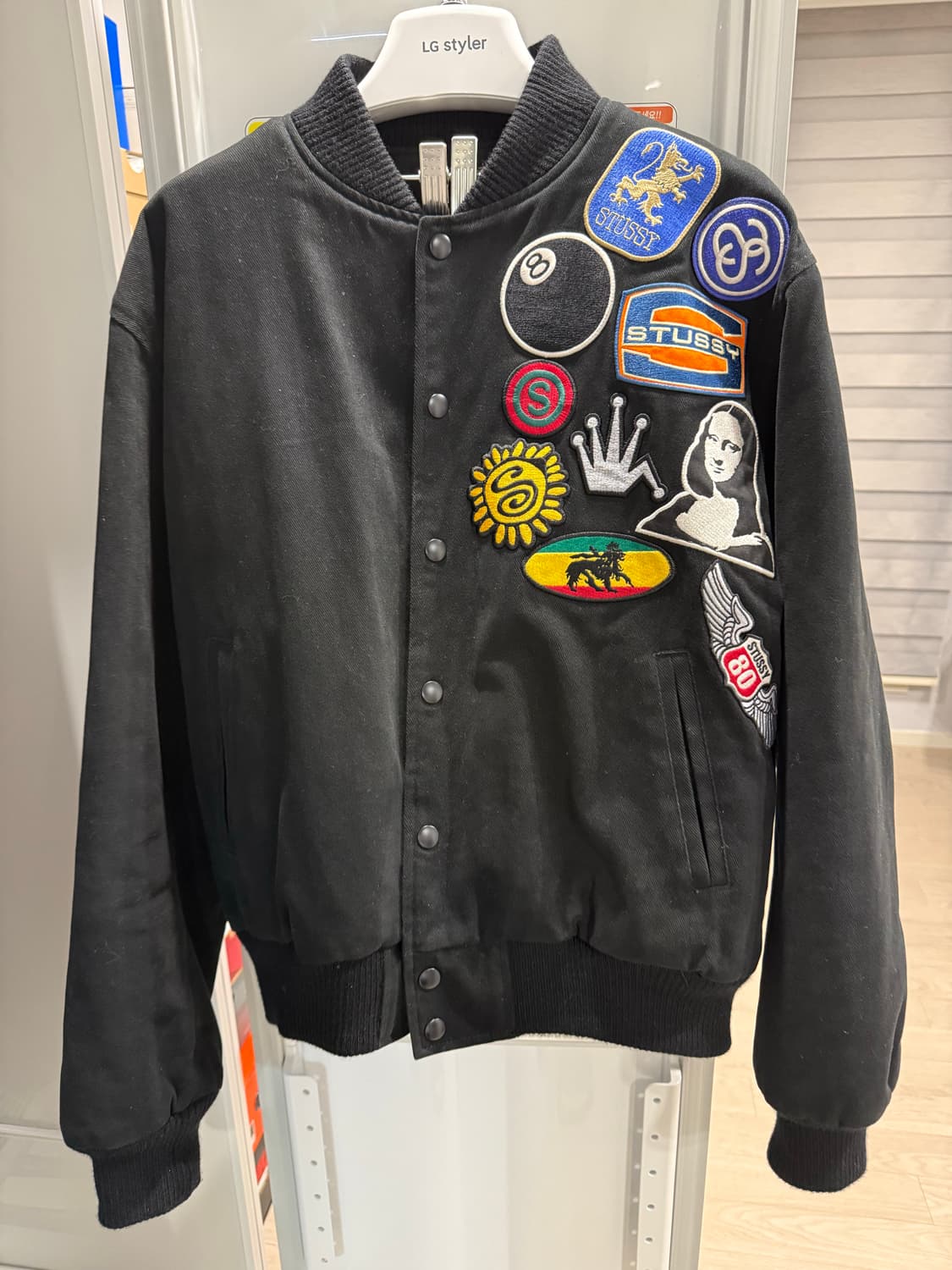 스투시 수베니어 바시티 스타디움자켓 m 상품이미지1