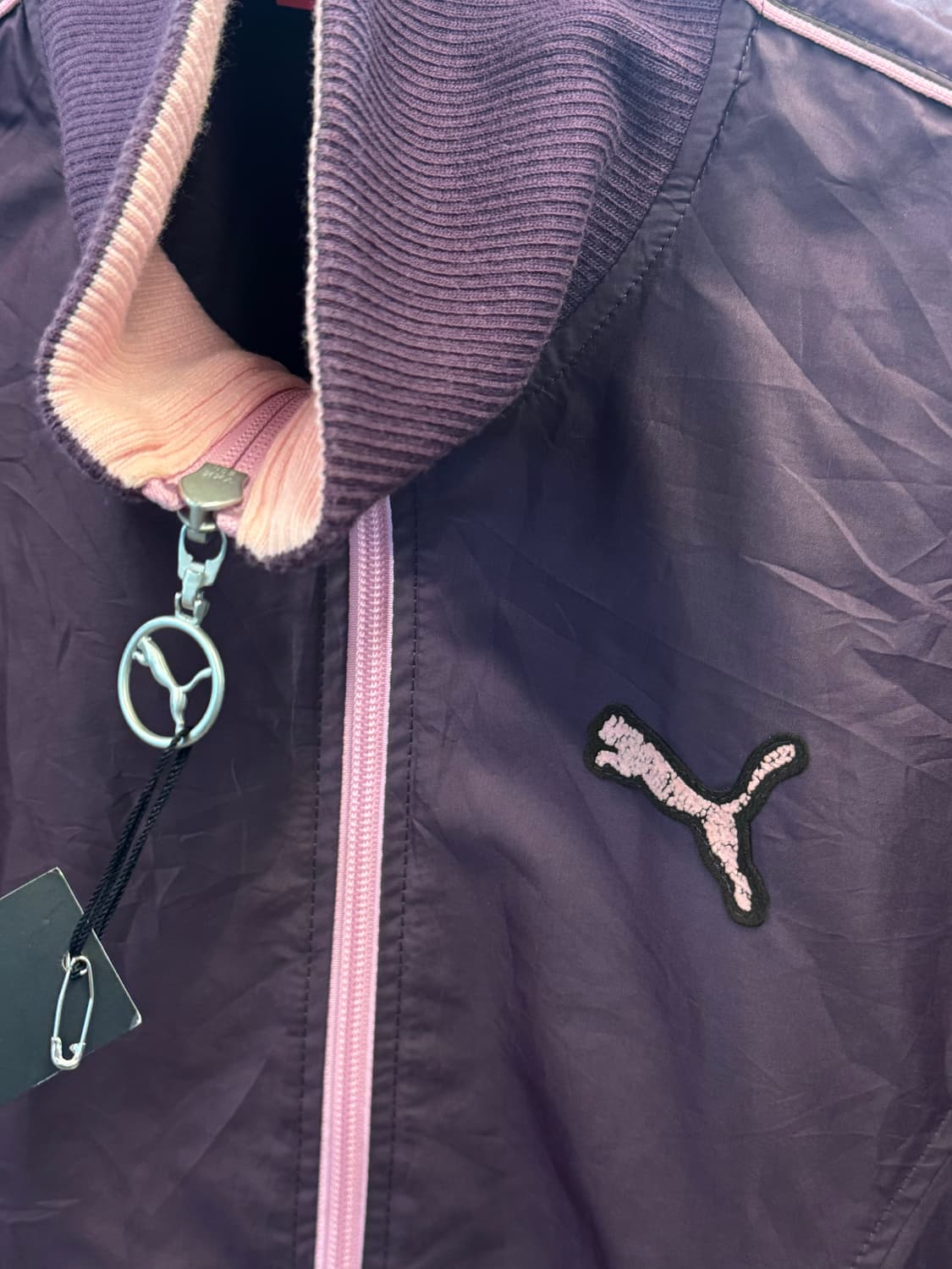 Puma Burgundy Color Old School Track Jac 상품이미지3