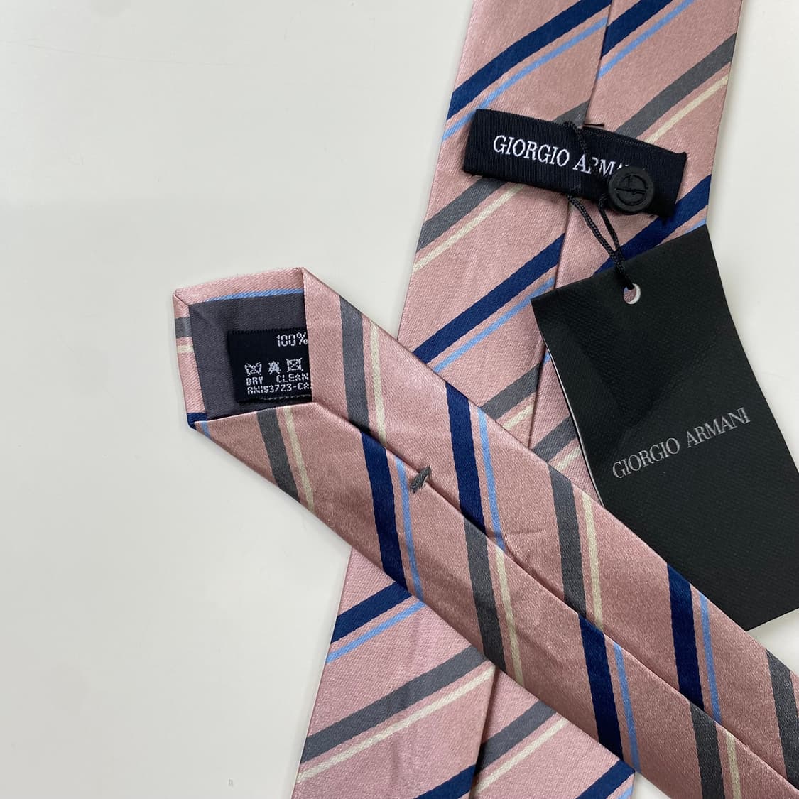 택달린 신형 조르지오 알마니 명품 정품넥타이(ARMANI) 7.7cm 상품이미지5