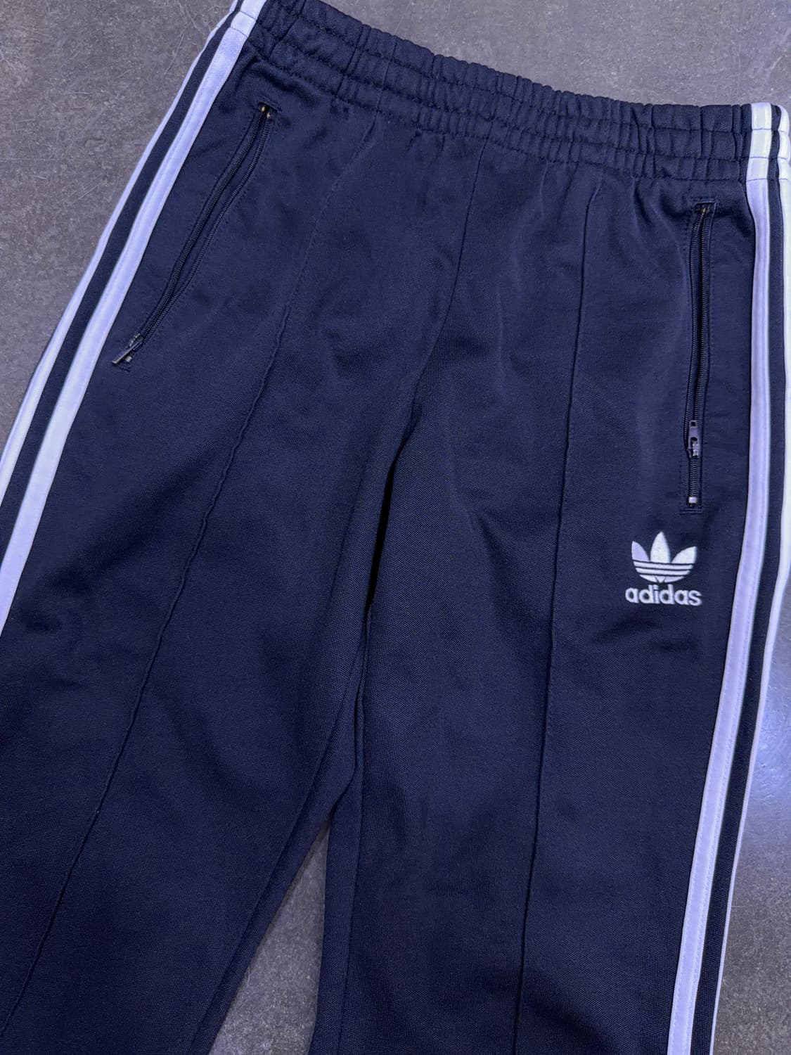 아디다스 삼선 유로파 트레이닝 트랙팬츠 블랙 M 상품이미지3