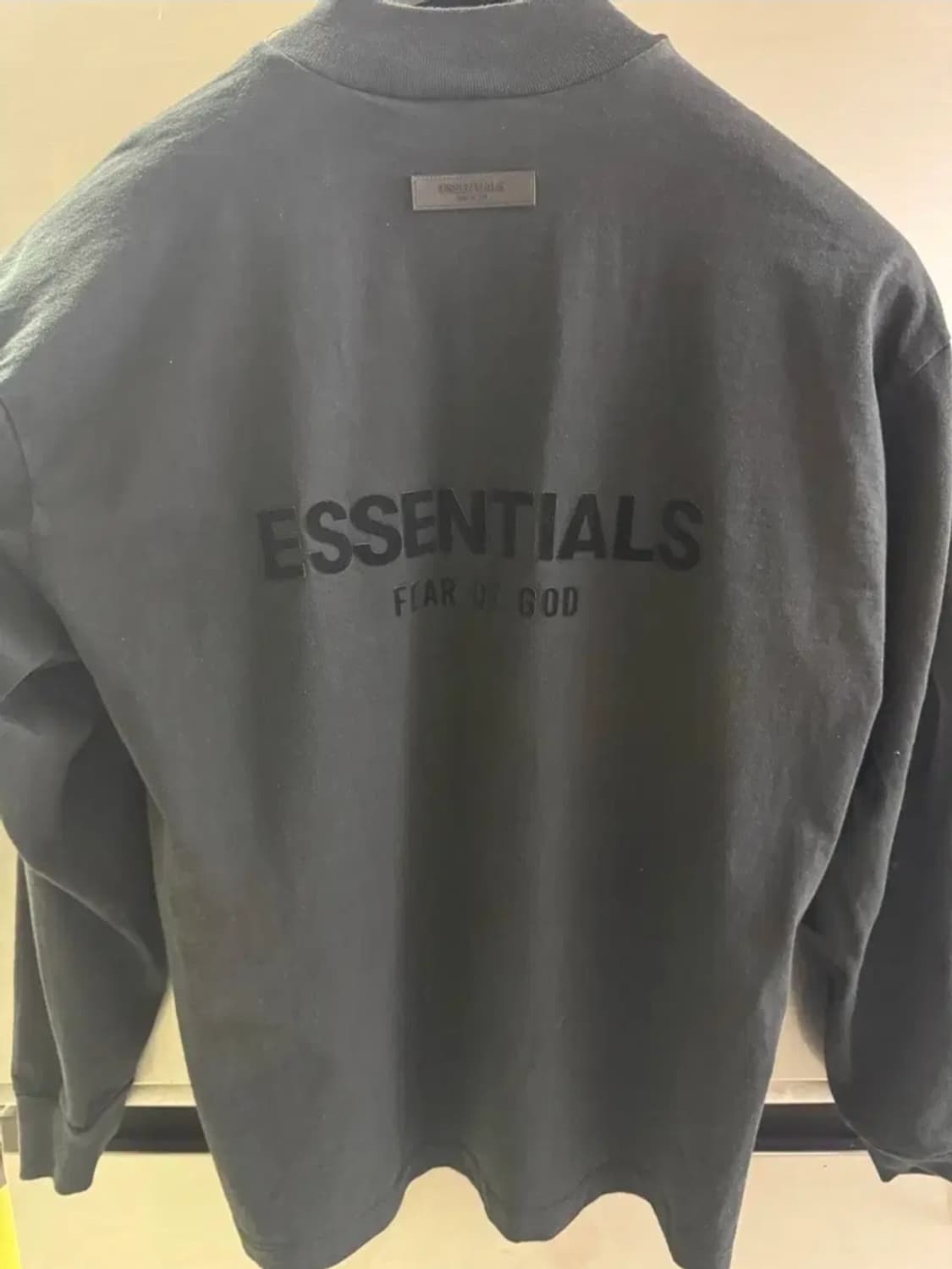에센셜 피어오브갓 롱슬리브 티셔츠 S 상품이미지3