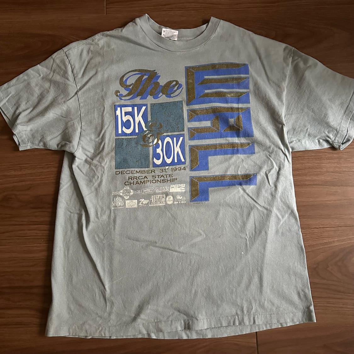 90s 빈티지 미제 헤인즈 반팔 티셔츠 XL 수소봉제 싱글스티치 상품이미지1