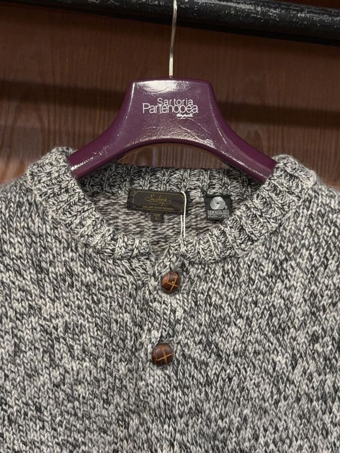 시홉 헨리넥 니트 상품이미지3