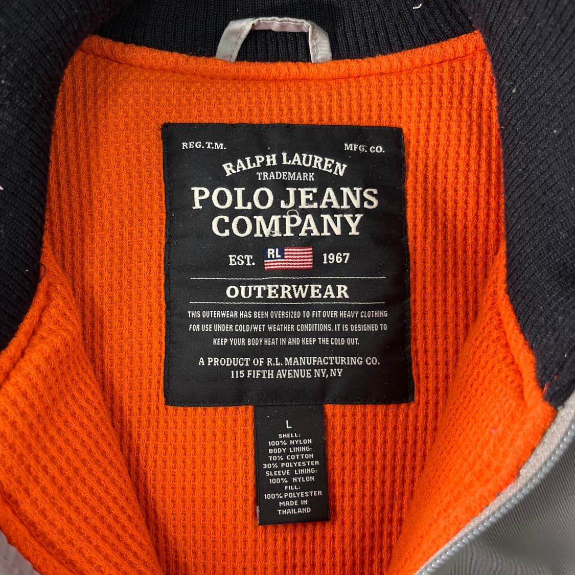 105 폴로랄프로렌 진스 컴퍼니 MA-1 항공자켓 상품이미지3