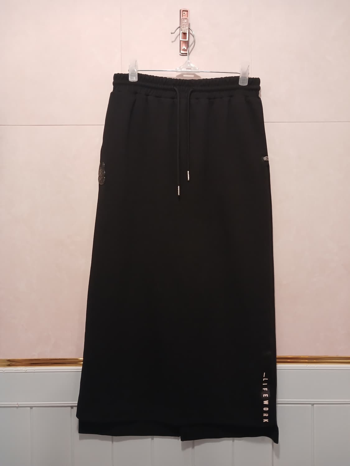 라이프워크 정품 봄가을 뒷트임 스커트 free 사이즈 상품이미지1