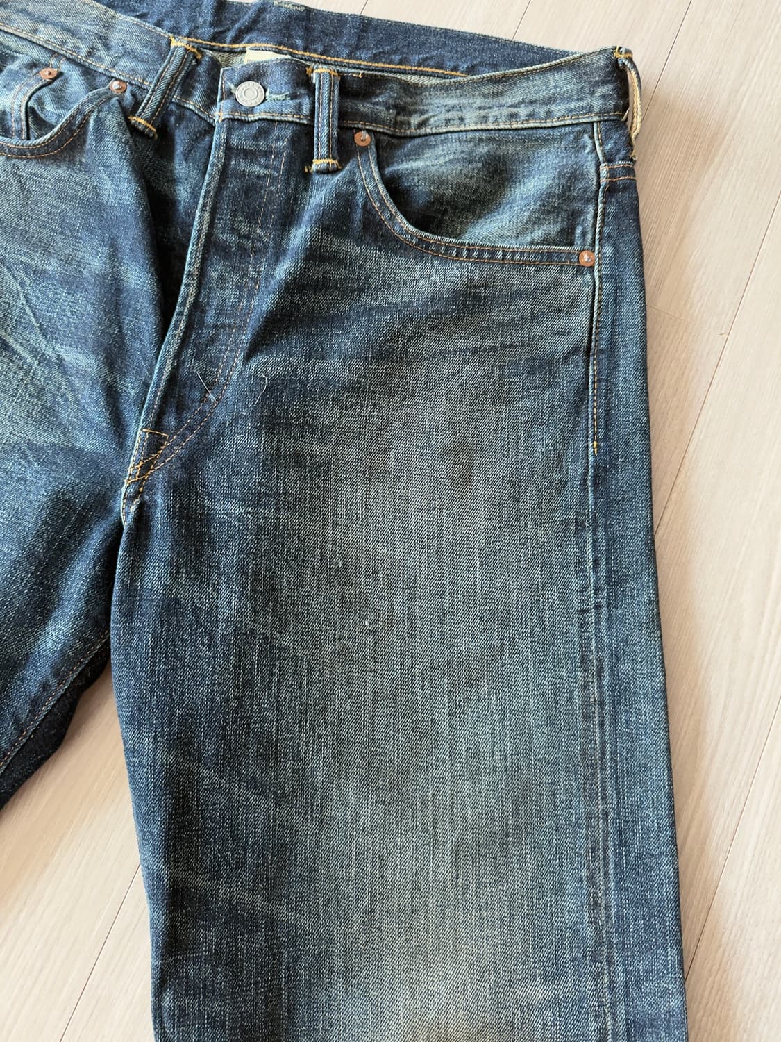 rrl 더블알엘 빈파포 기븐스 34/32 노수선 상품이미지5