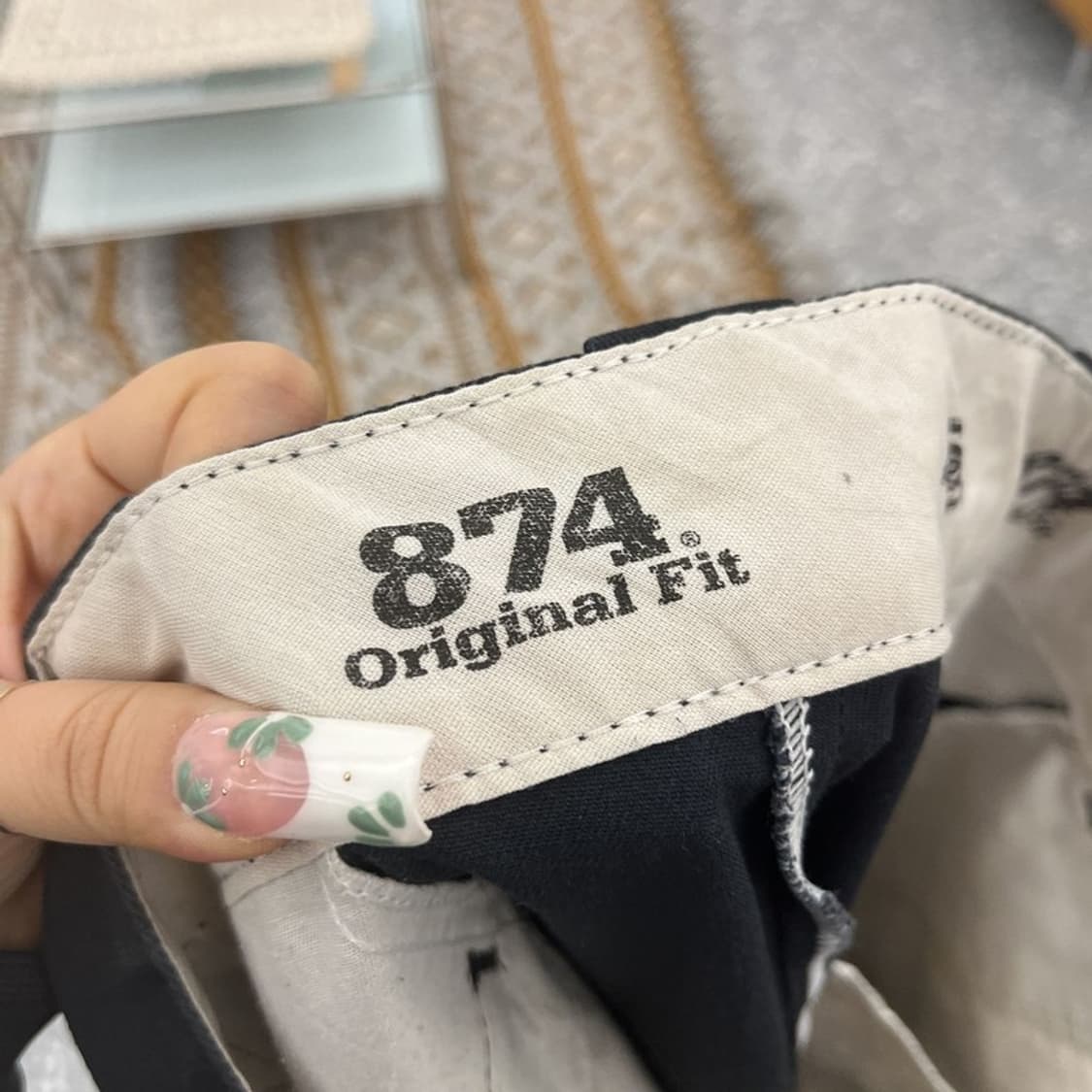 디키즈 874 빈티지 캐주얼 스트레이트 치노팬츠 35인치 C11325 상품이미지7
