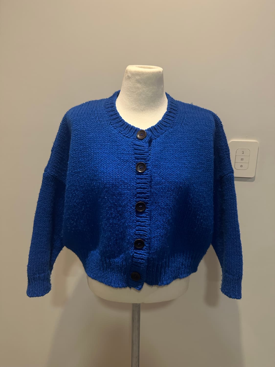 스페인 babaa 울 크롭 가디건  상품이미지1