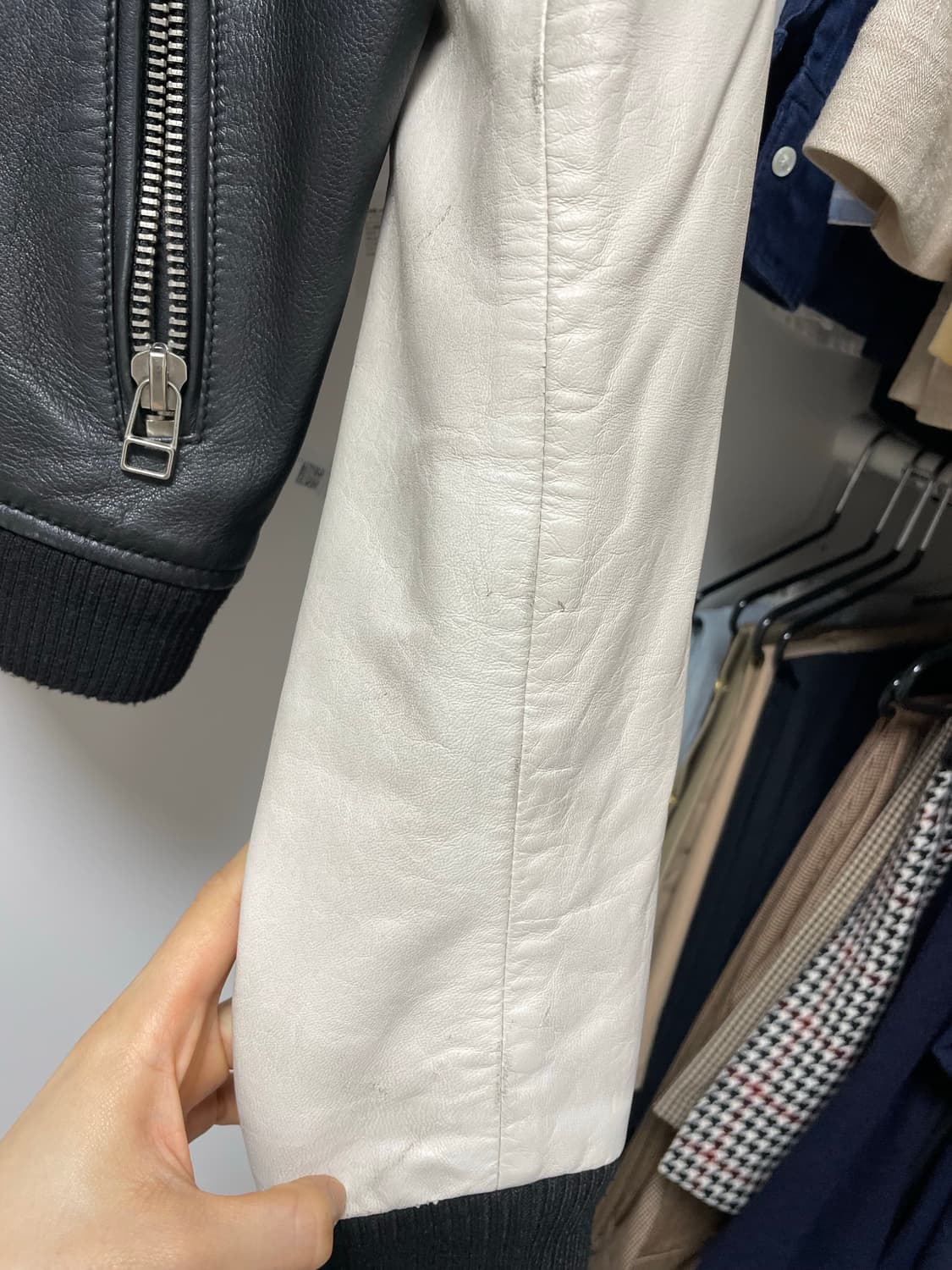 망고 양가죽100 자켓 상품이미지3