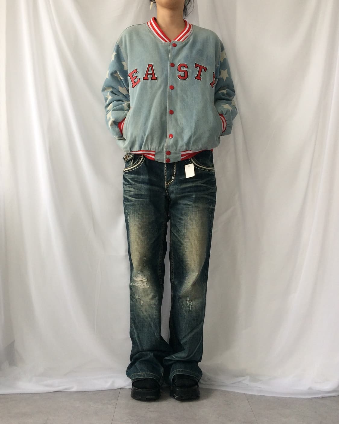 Star point varsity jacket 상품이미지1