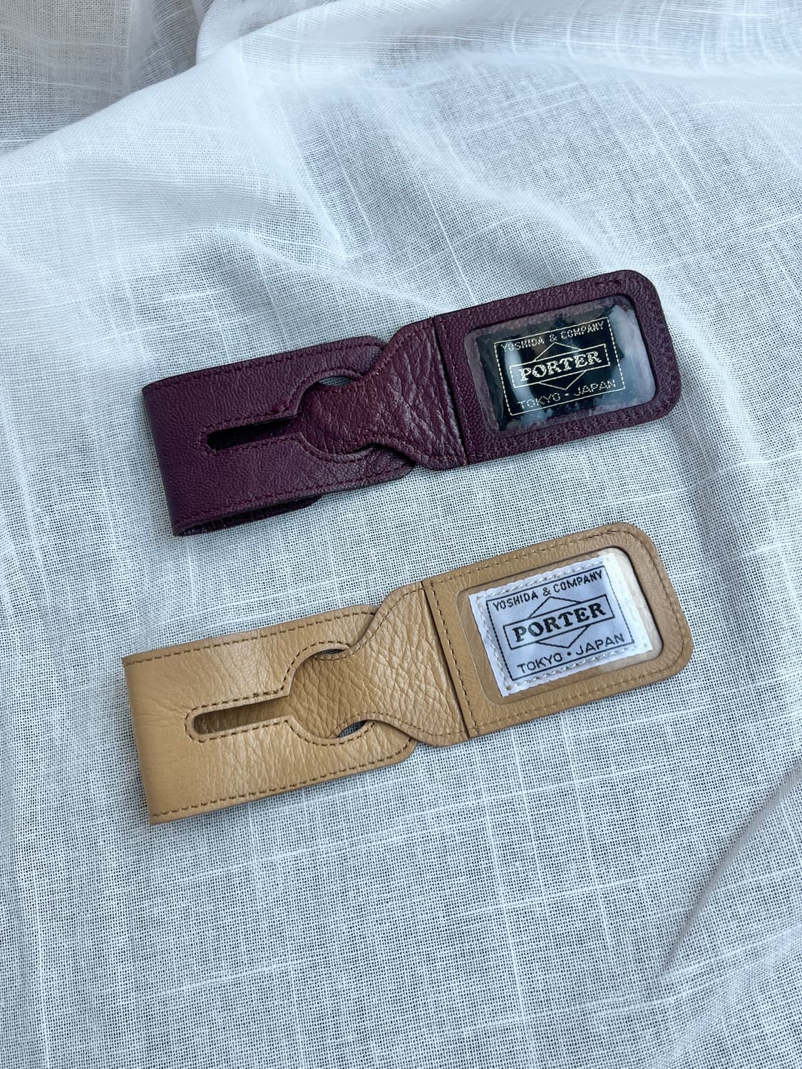 Porter 포터 러기지 태그 버건디 상품이미지2