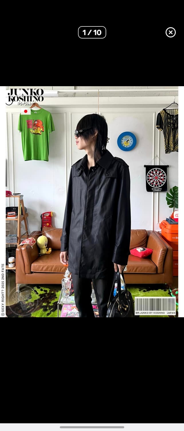 Mr.JUNKO by KOSHONO Rain Mac Coat 상품이미지1