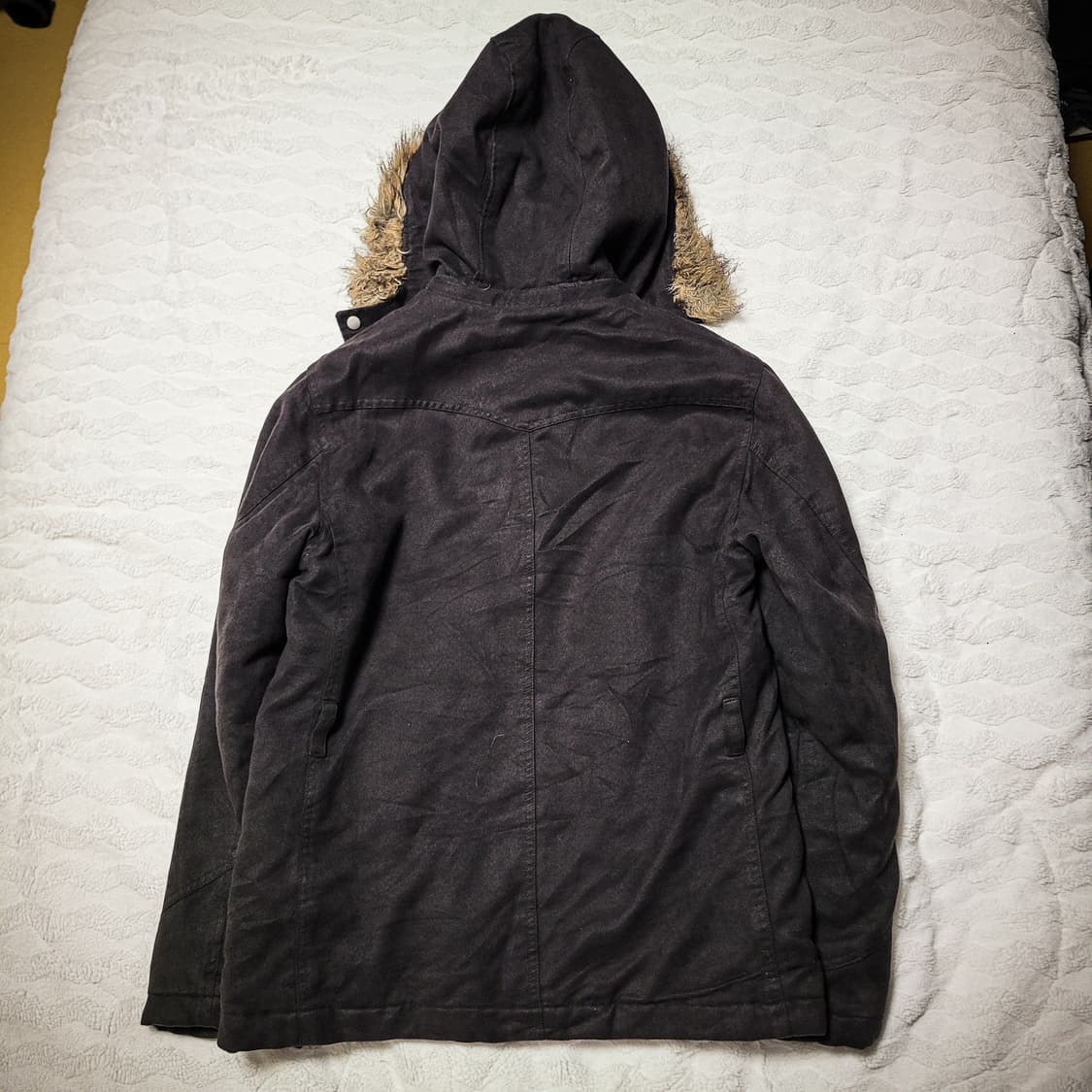 10s MORGAN HOMME Fur Hooded Parka 상품이미지6