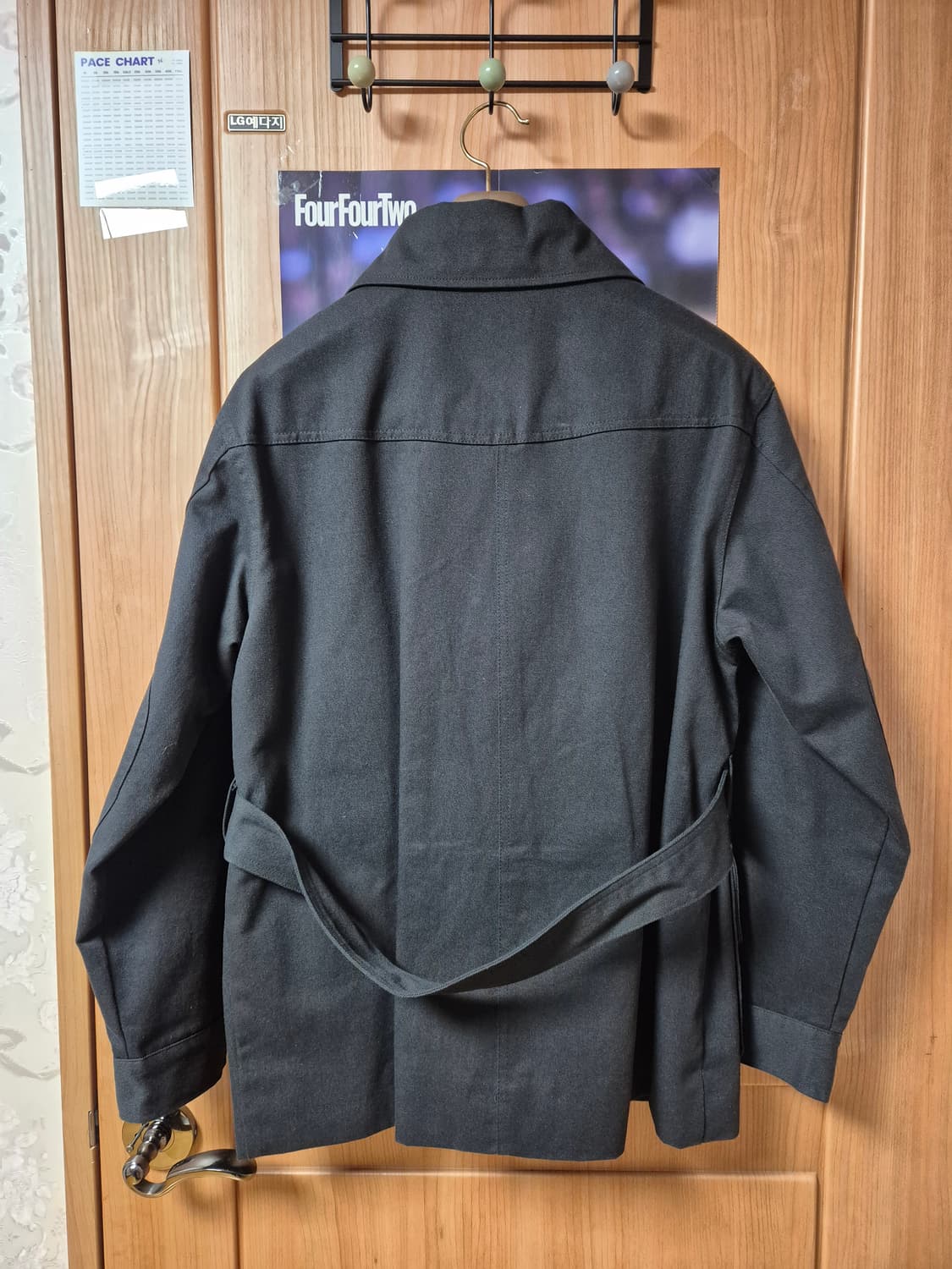 론트 041 사파리자켓 L 블랙 상품이미지2