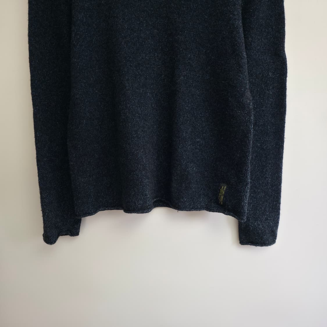 [L] 폴로 랄프로렌 램스울 하프넥 네이비 니트 상품이미지3