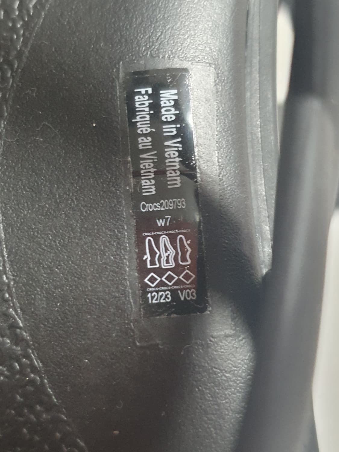 240mm 크록스 마이애미 통 플립플랍 블랙  상품이미지9