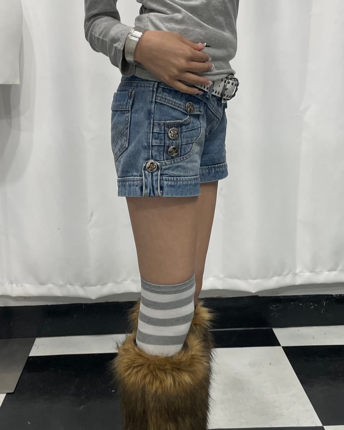 🎸데님 숏츠🎸 상품이미지3