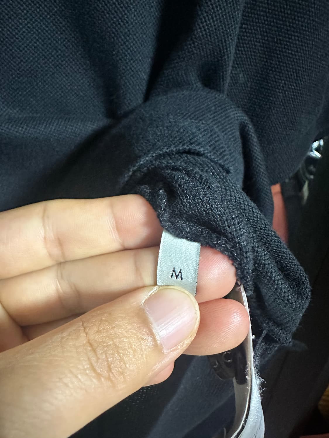 (정품 중고)구찌 스네이크 꿀벌 자수 블랙 반팔 폴로셔츠 M 상품이미지5