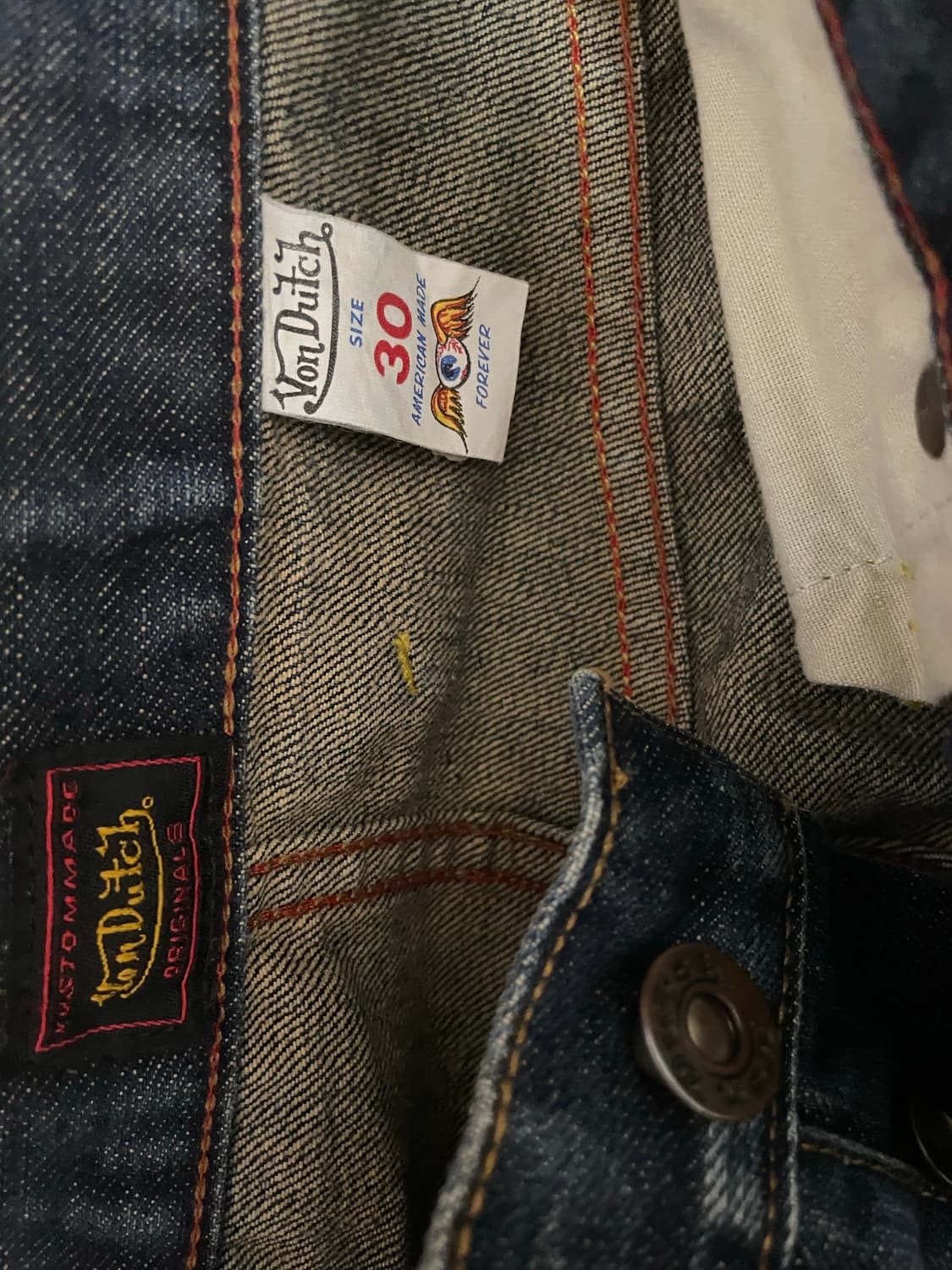 Von Dutch 셀비지 데님 상품이미지7