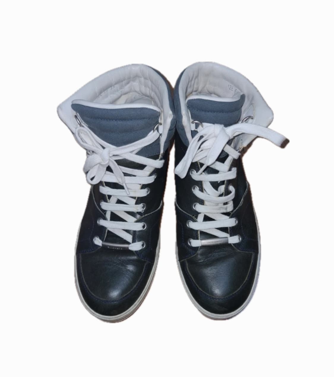 디올 블랙 하이탑 스니커즈 39 상품이미지1