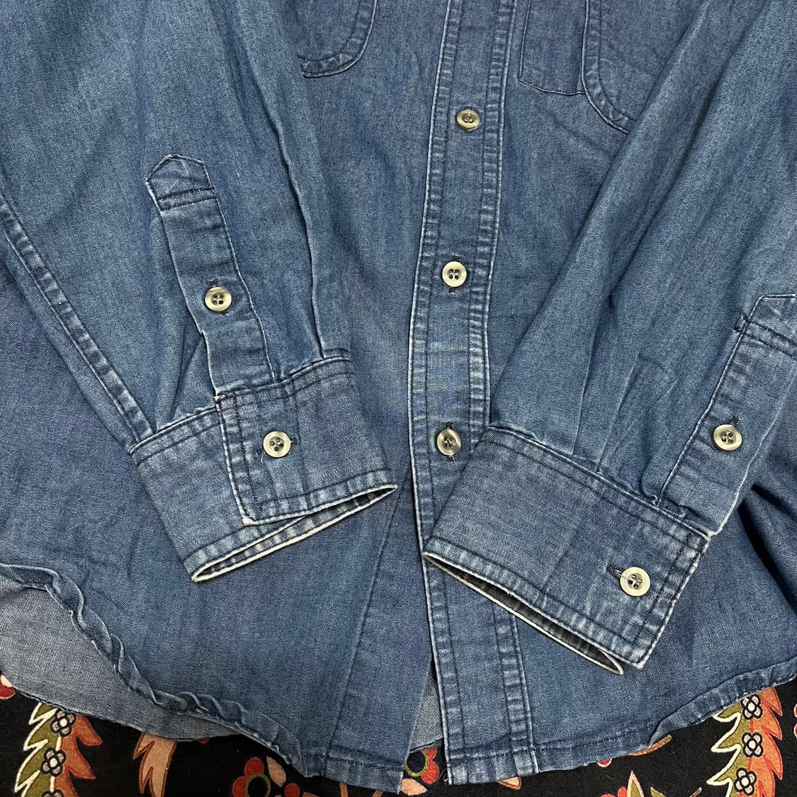 KALB 포켓 데님 셔츠 M/95 상품이미지5