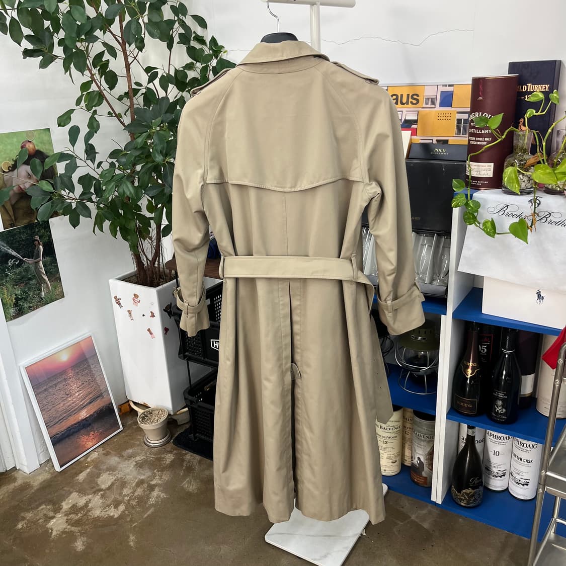 버버리 우먼 벨티드 트렌치코트 Uk8 상품이미지5