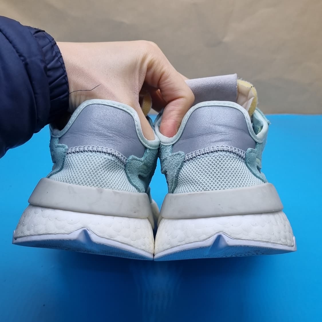 아디다스 나이트 조거 민트 운동화 225 상품이미지4
