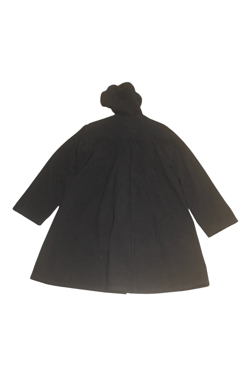 요지야마모토 와이즈 울 후드 코트 상품이미지4