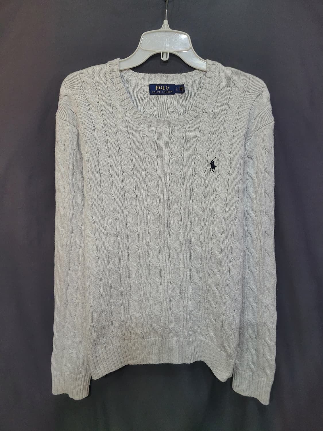 Ralph Lauren 랄프로렌 케이블 자수로고 니트 상품이미지7