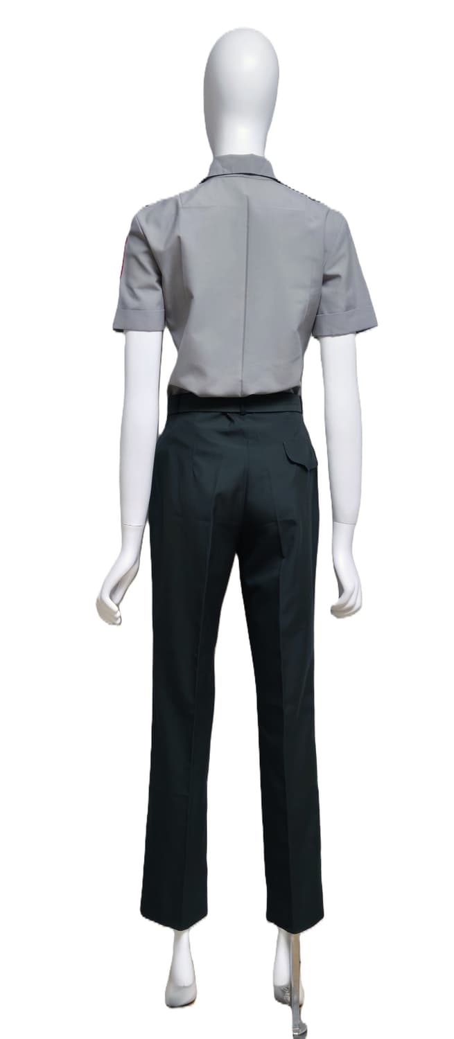 육군 구형 부사관학교 여군용 하계 정복 전투복 반팔 셔츠 셋트 (M) 상품이미지4