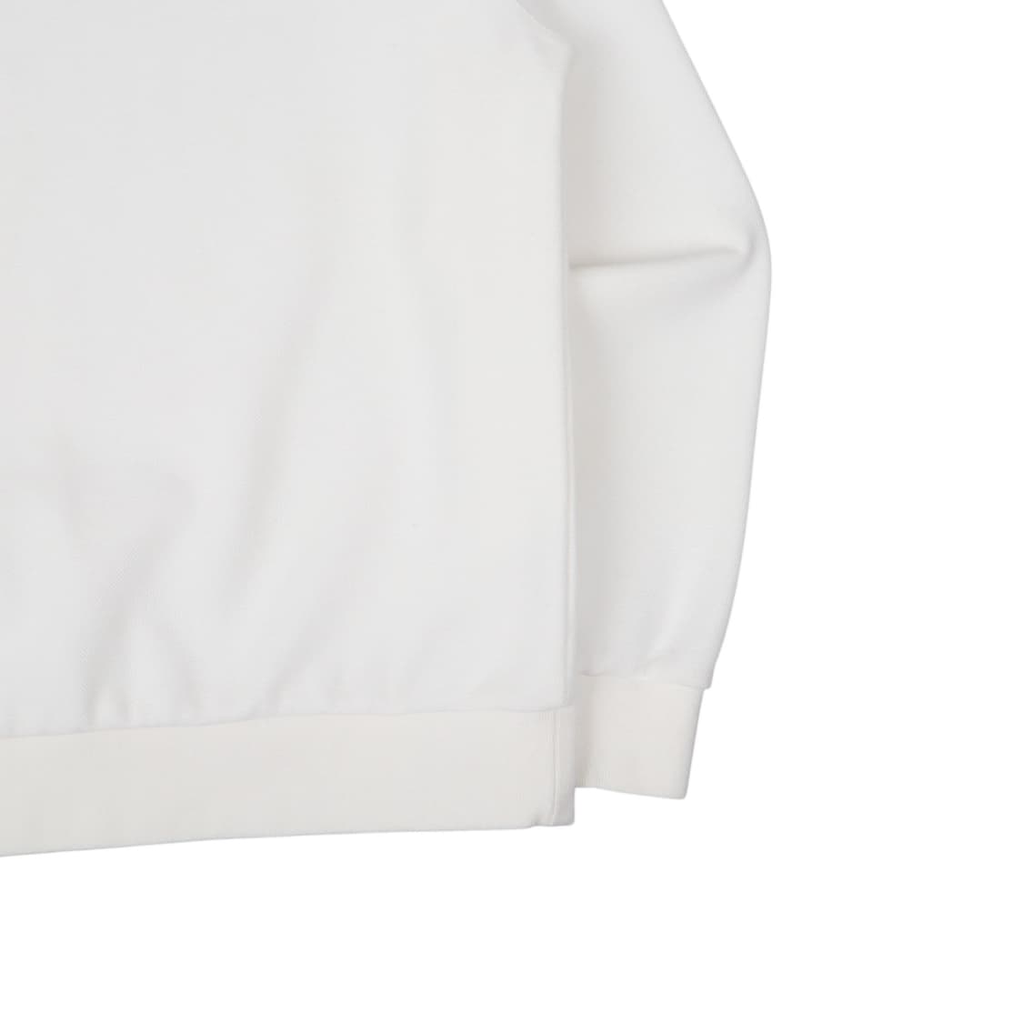 라코스테 화이트 크루넥 스웻셔츠 상품이미지4