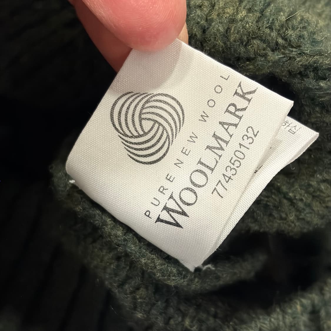 [100] Lacoste 라코스테 울 니트 스웨터 그린 C746 상품이미지9