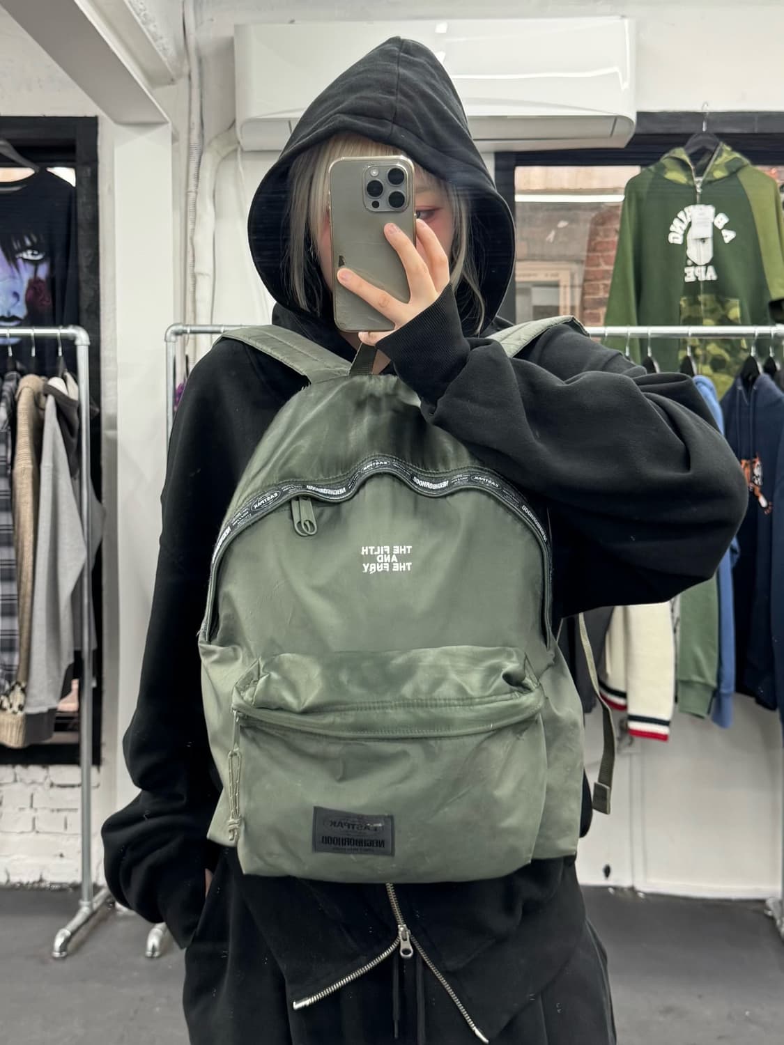 이스트팩 네이버후드 백팩 상품이미지5