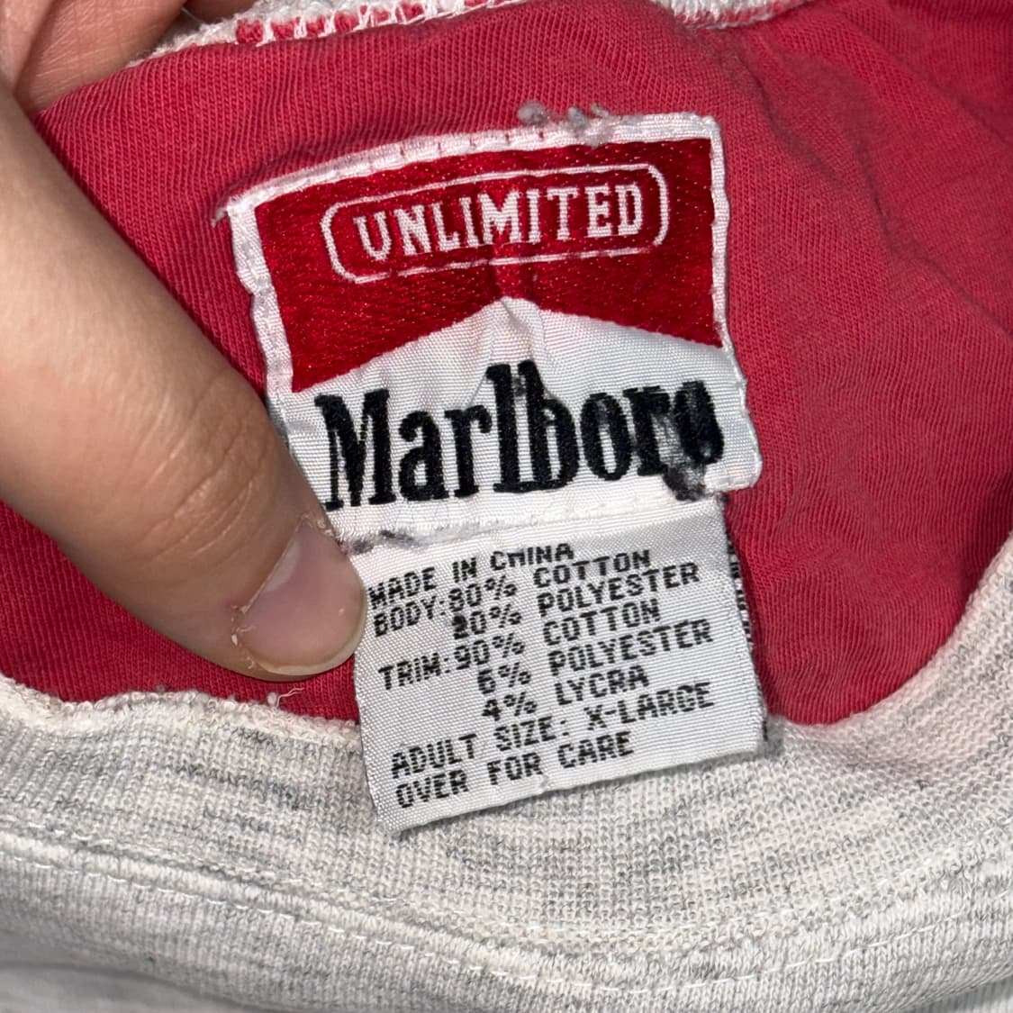 90s 말보로 도마뱀 스웻셔츠 상품이미지5