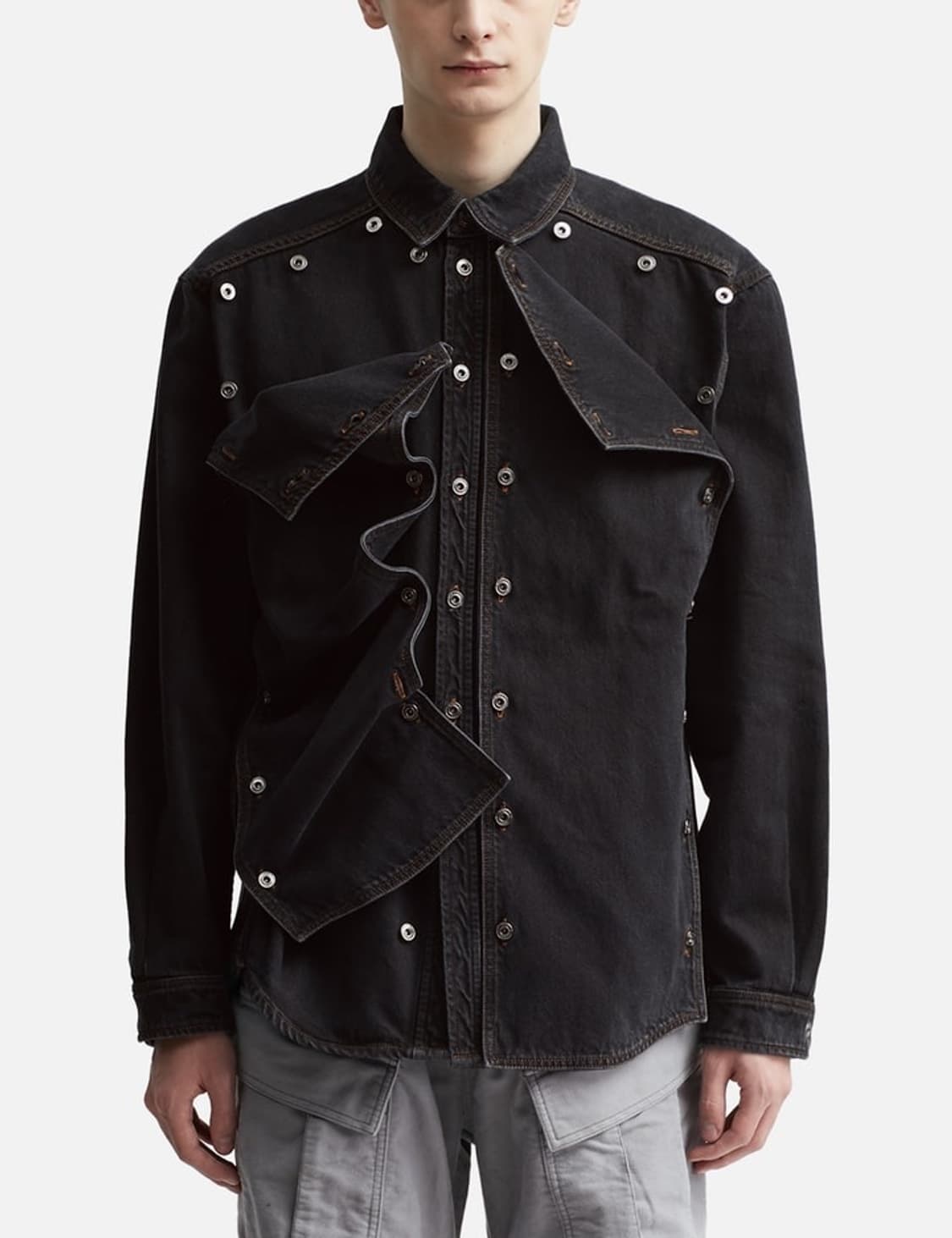 새상품 Y project 와이프로젝트 패널 데님 자켓 상품이미지2