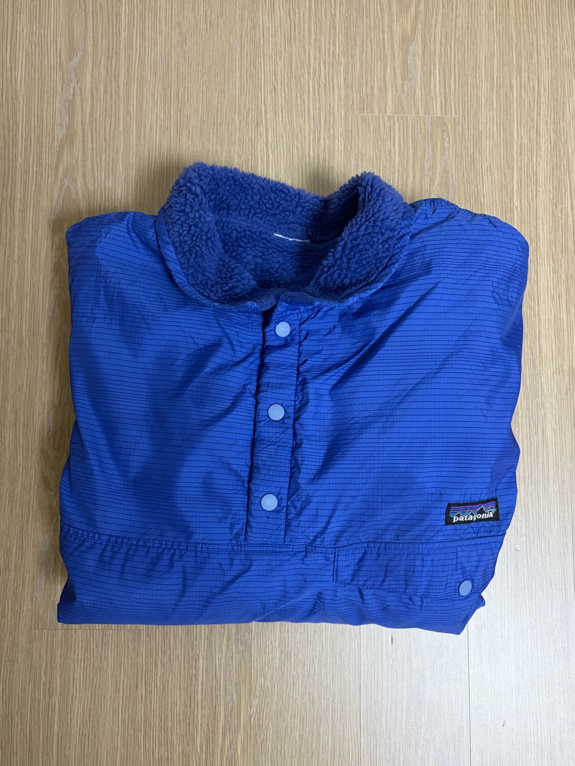 파타고니아 글리세이드 리버시블 신칠라 플리스 블루 m 상품이미지2
