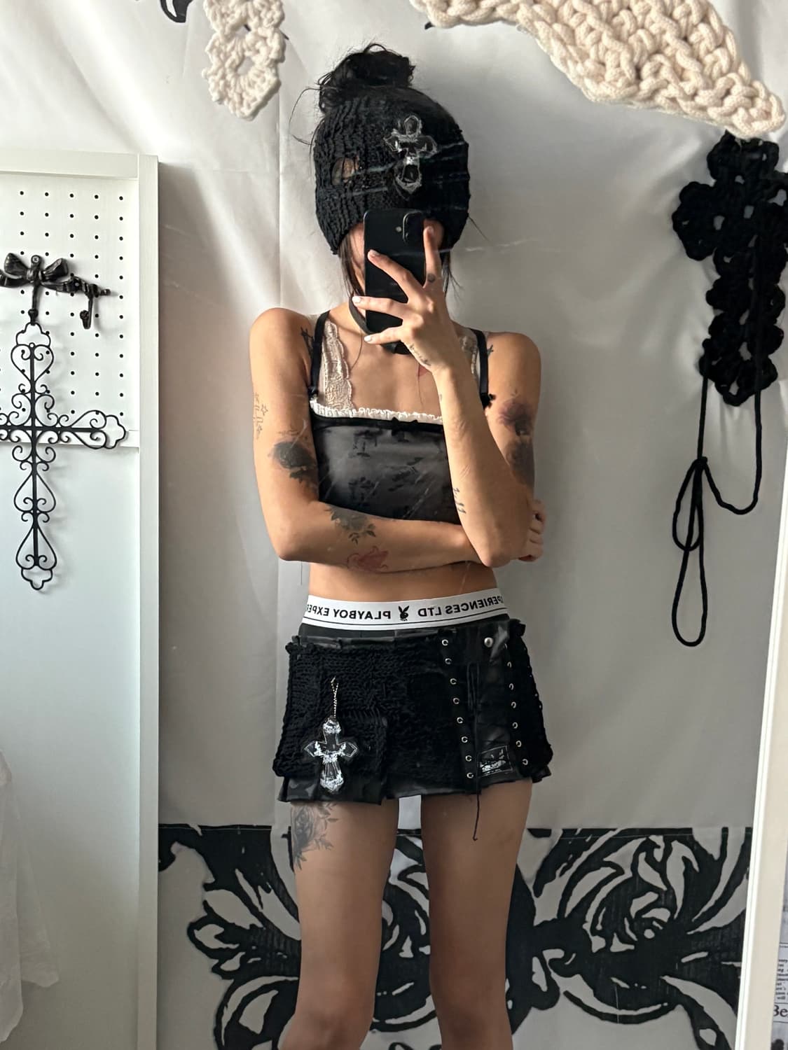 hurtHandmade Damage Black Camo Layered S 상품이미지6