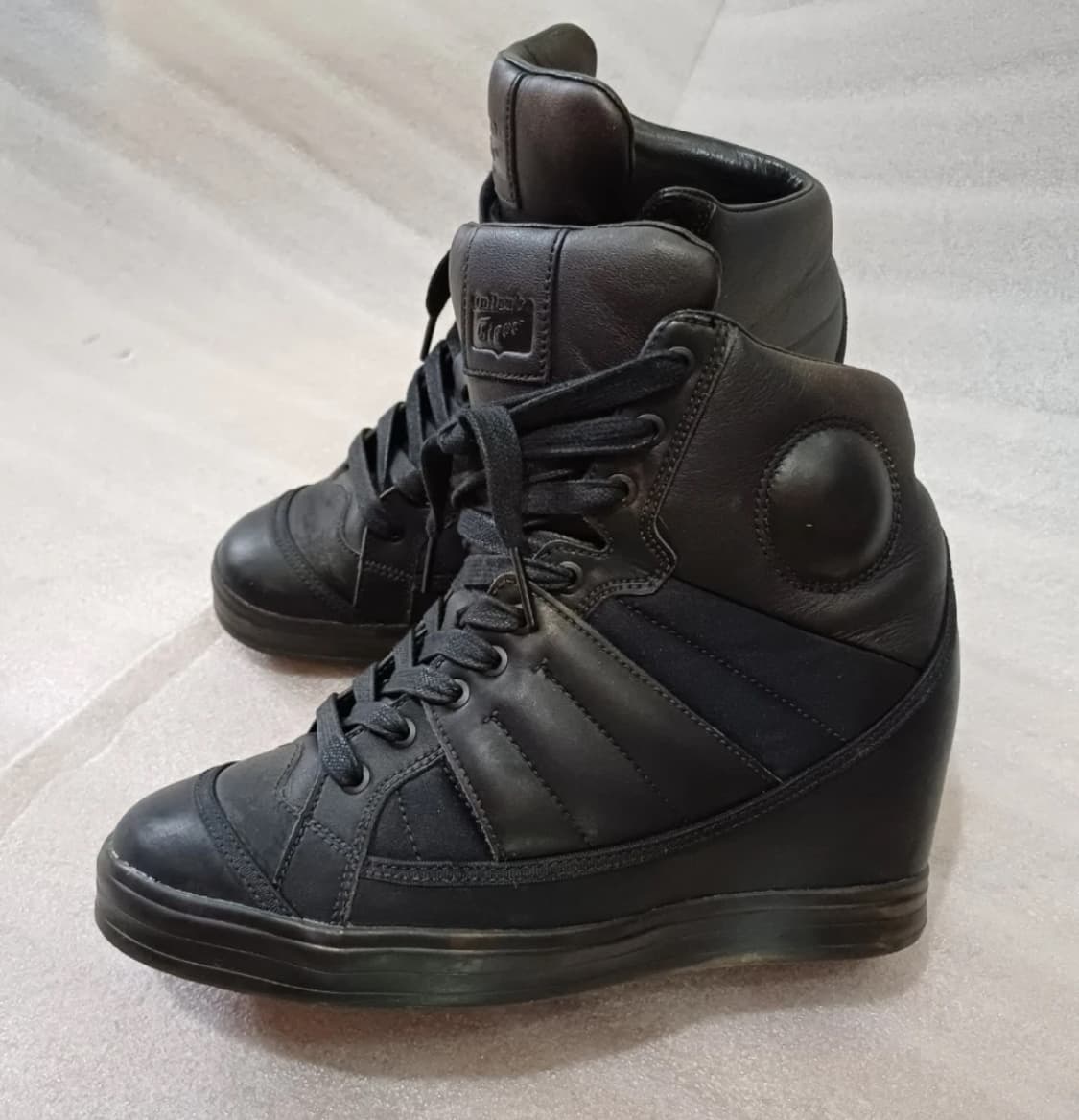 오니츠카 타이거 웨지힐 스니커즈 블랙 230-235 상품이미지2