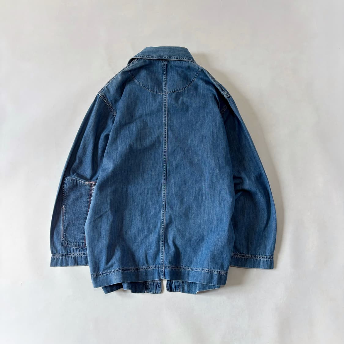 Issey Miyake Hai Patchwork Denim T-shirt 상품이미지10