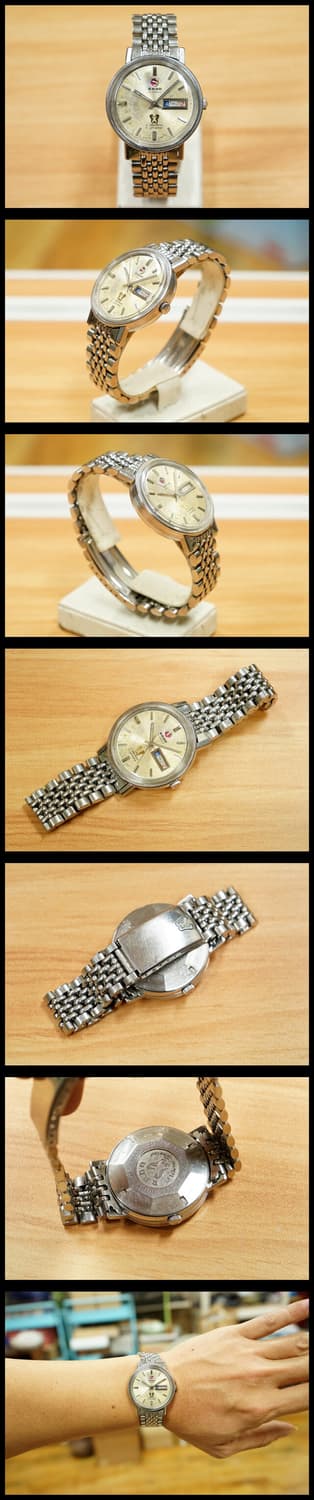 60s 라도 골든호스 데이마스터 41석 오토매틱 시계 상품이미지2