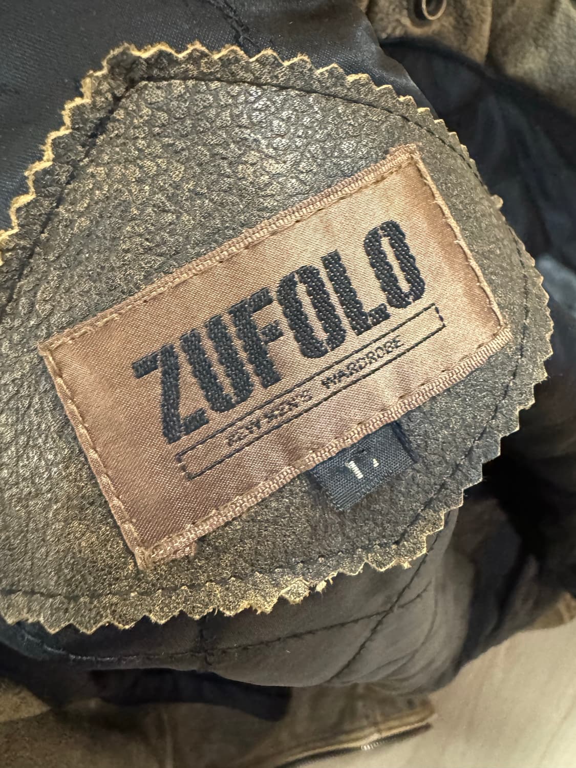 Japan 빈티지 a2 소가죽 상품이미지1