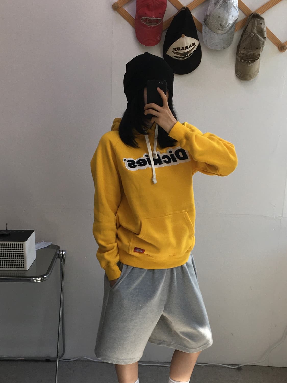 디키즈 중앙패치 후드티 상품이미지2