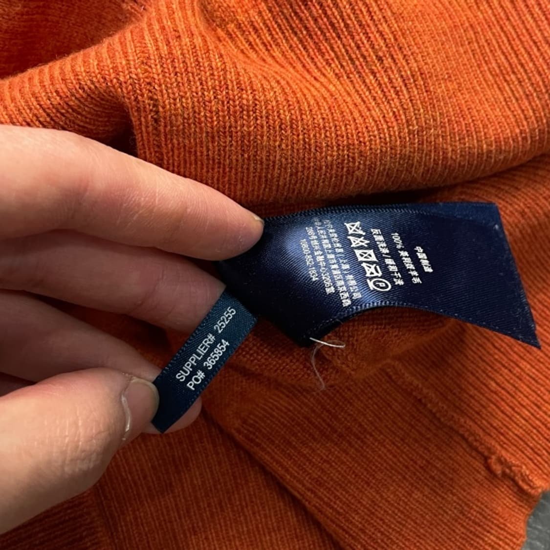 95 폴로 브이넥 니트  상품이미지5