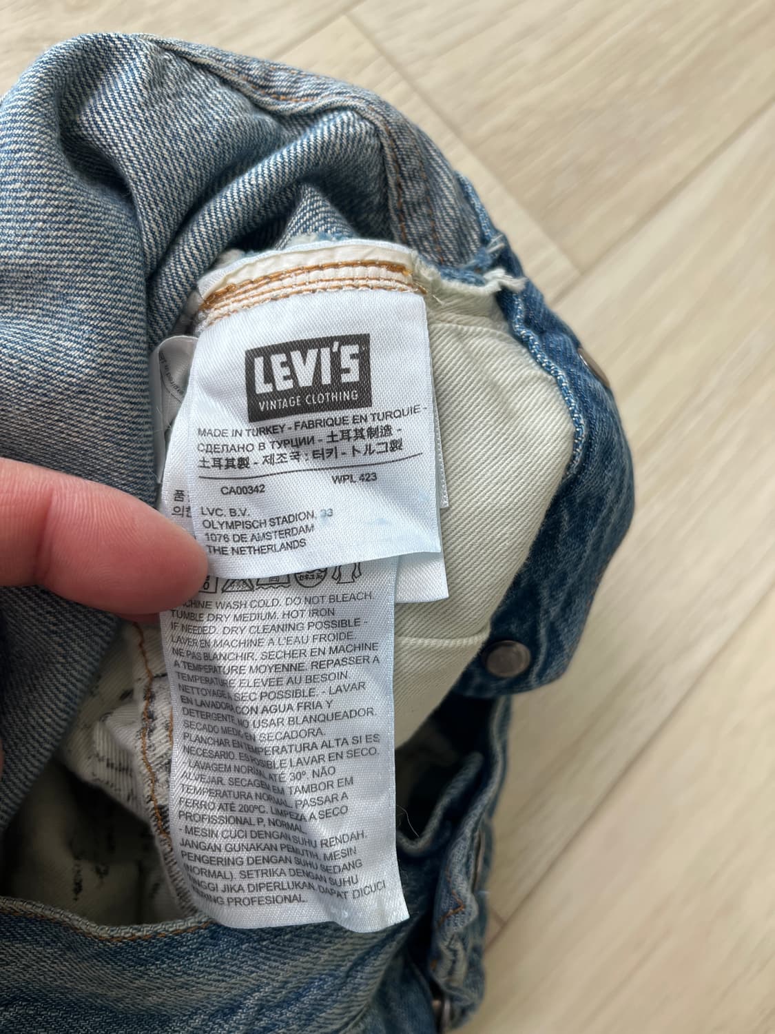 리바이스빈티지클로딩 LVC1890xx 501 Backstop 36사이즈 상품이미지7